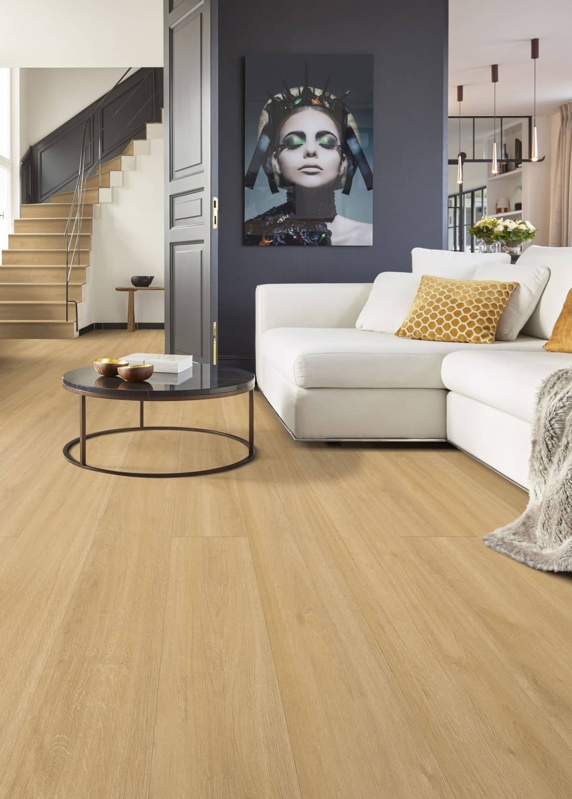 Gelasta Oakland 6102 Desert - PVC vloer in beige, rechte planken (foto 2)
