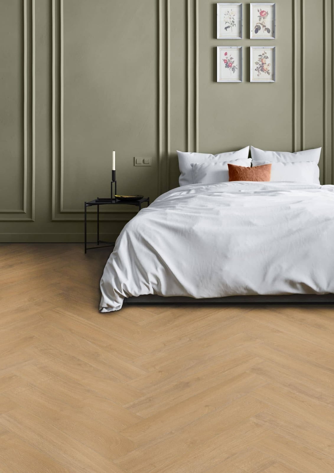 Gelasta Oakland Visgraat 6200 Lime - PVC vloer in naturel eiken (foto 2)