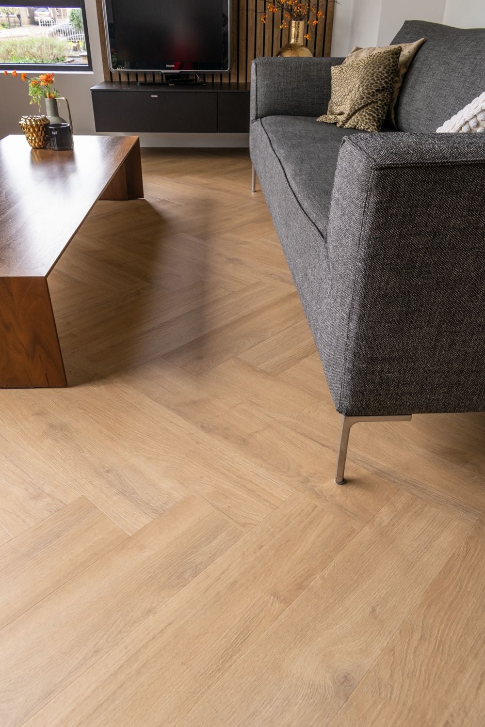 Gelasta Oakland Visgraat 6201 Naturel - PVC vloer in naturel eiken (foto 5)