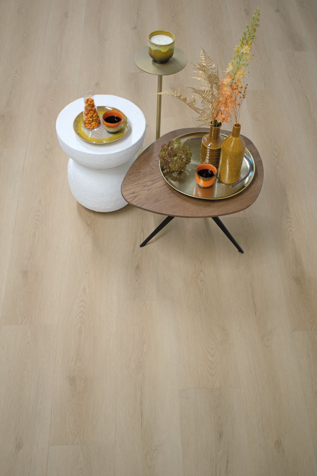 Gelasta Sierra Rigid Click zonder ondervloer 3203 Natural - PVC vloer in naturel eiken, rechte planken (foto 2)