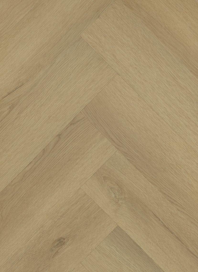 Gelasta Sierra Visgraat 2103 Natural - PVC vloer in naturel eiken