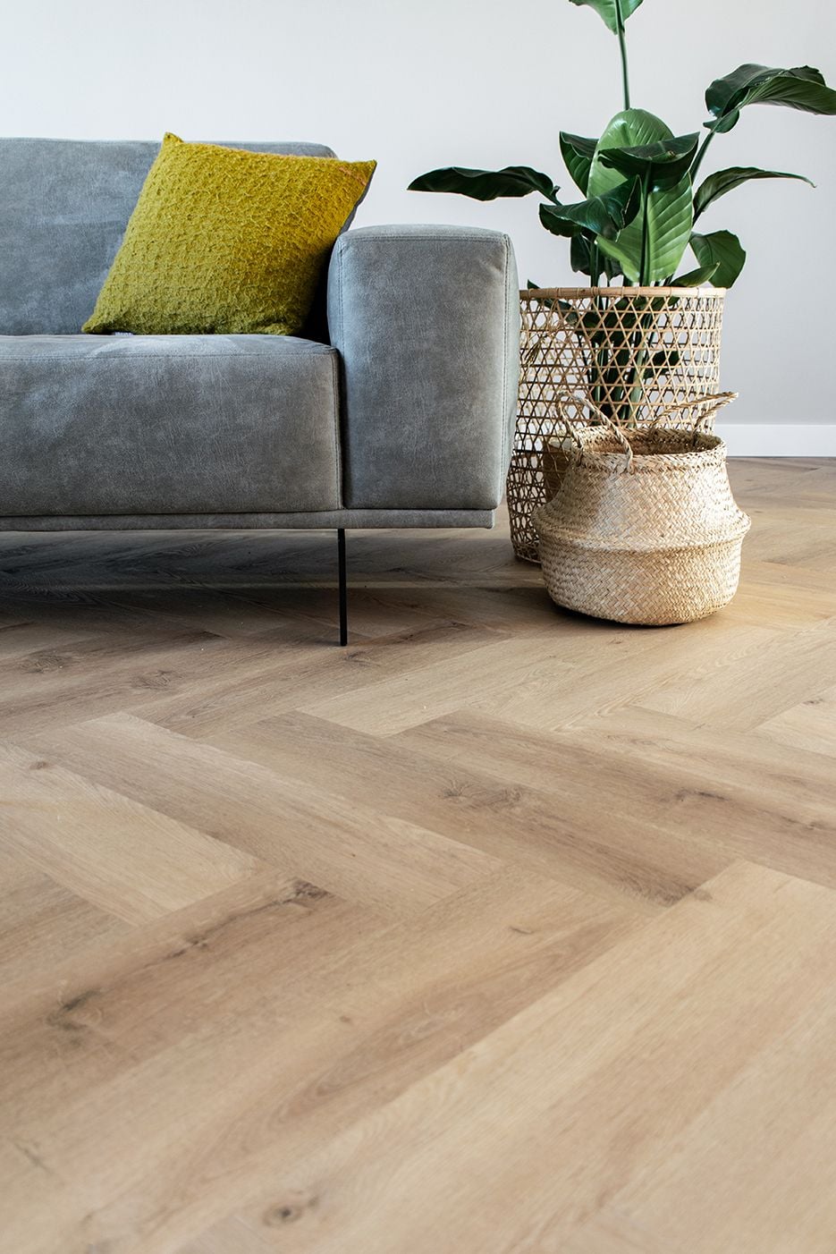 Gelasta Vario Visgraat Rigid Click 5400 Prestige Oak Natural - PVC vloer in naturel eiken (foto 4)