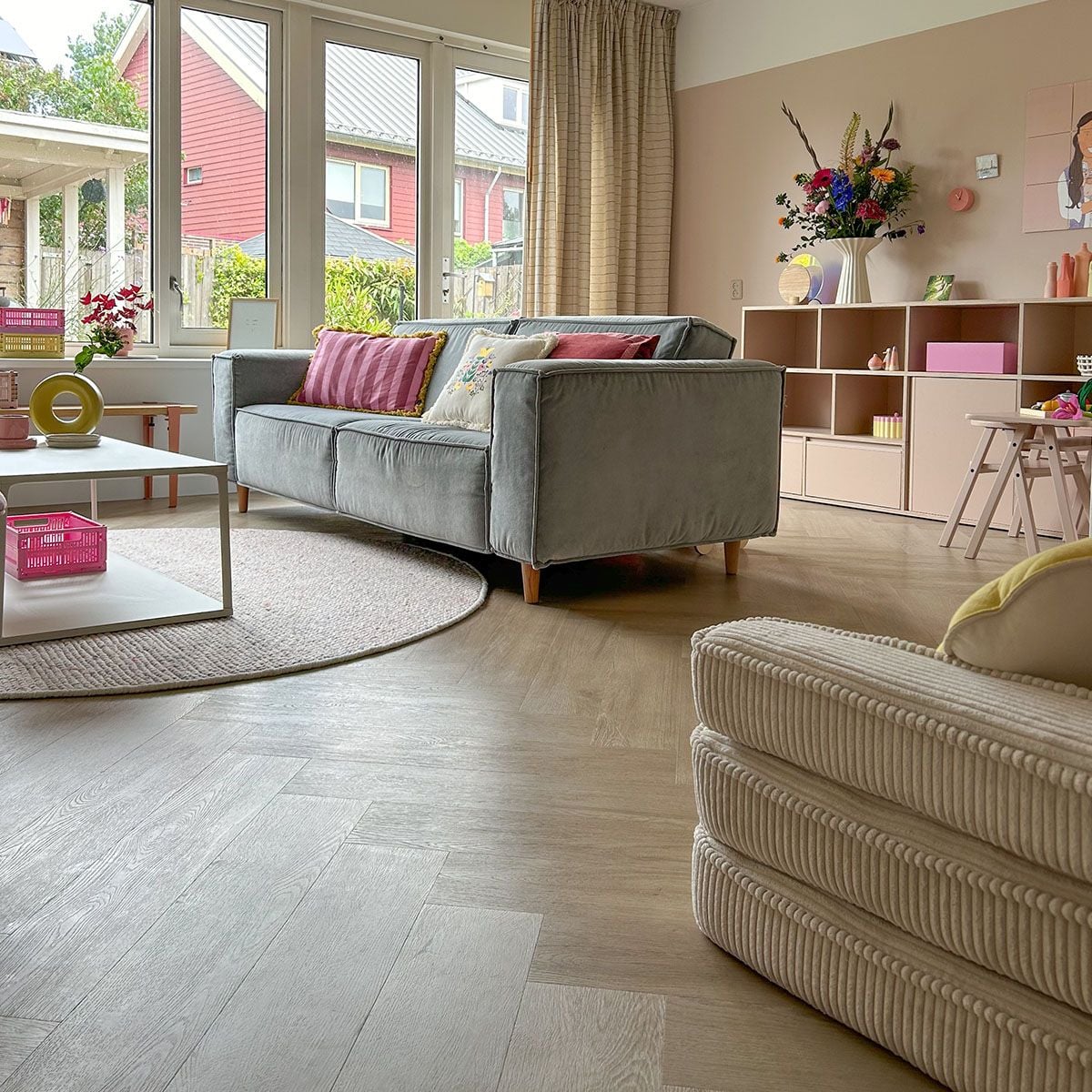 Otium Crystal Visgraat Dryback - PVC vloer in naturel eiken (foto 4)