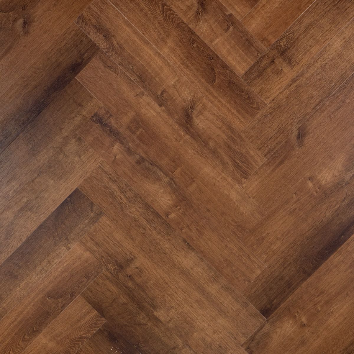 Otium Dawn Visgraat SPC Rigid Click - PVC vloer in bruin