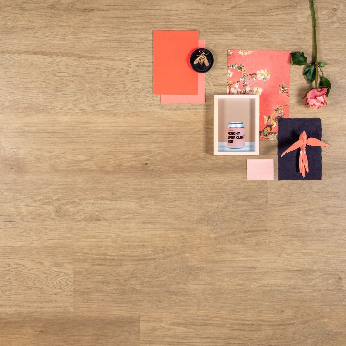 Otium Lux Plank SPC Rigid Click - PVC vloer in beige, rechte planken (foto 2)