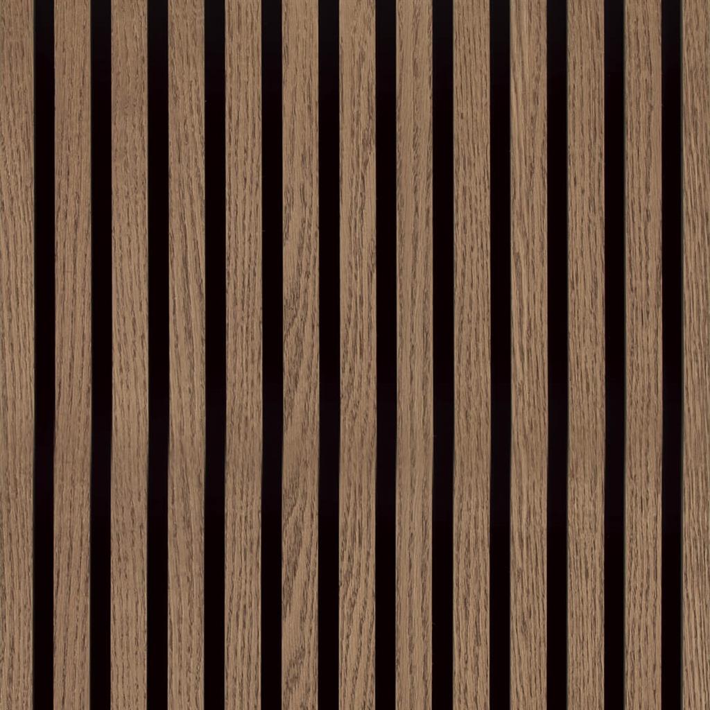 Silentlines lattenwand geolied eiken - wandpaneel in naturel eiken