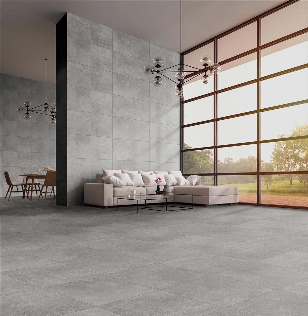 Spark Silver 60x60 7mm YYS 021 - tegel in grijs (foto 2)