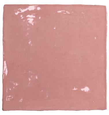 Steenbok Dutch Roze wandtegel glans