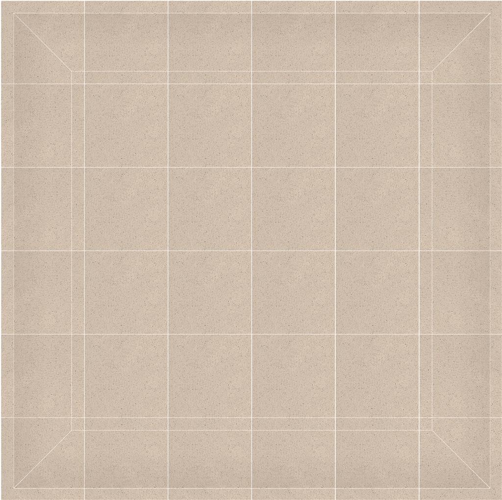 Steenbok Project Cortina Douchebak set decortegel mat - kleur wit