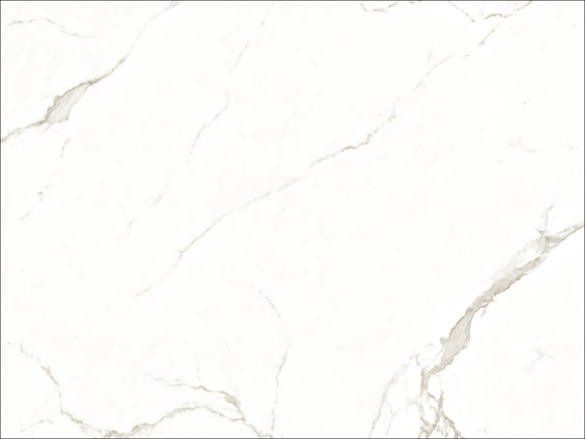 Stone Carrara Marmer Klik - PVC vloer in wit, rechte planken