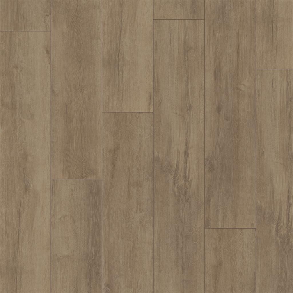 Sunnyside smoky eiken 1380x244x8mm - V4 - laminaatvloer in bruin, rechte planken