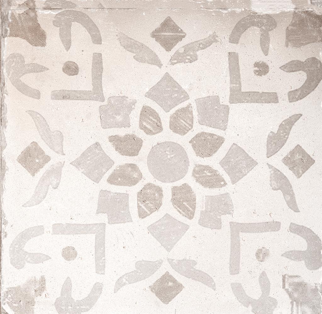Tiny 1 Taupe Decor URW 650-1 - tegel in grijs