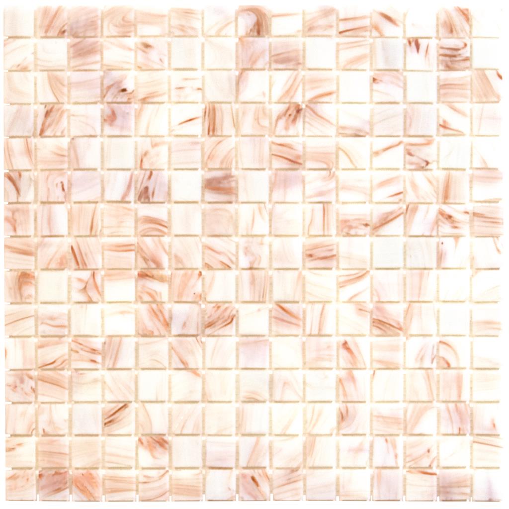 TMF Amsterdam Gold Cream Square mozaïek glans - tegel
