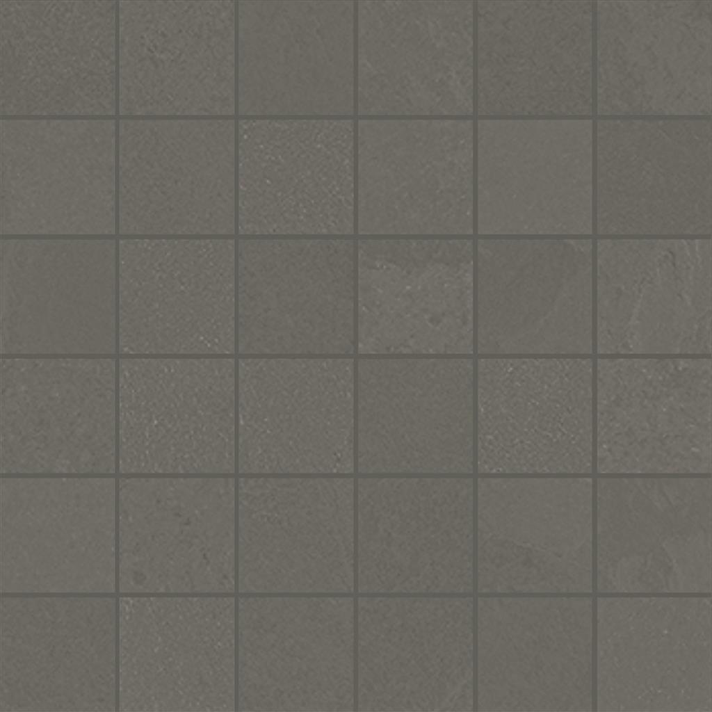 Unicom Starker Brazilian slate Elephant grey mozaïek mat - tegel in grijs