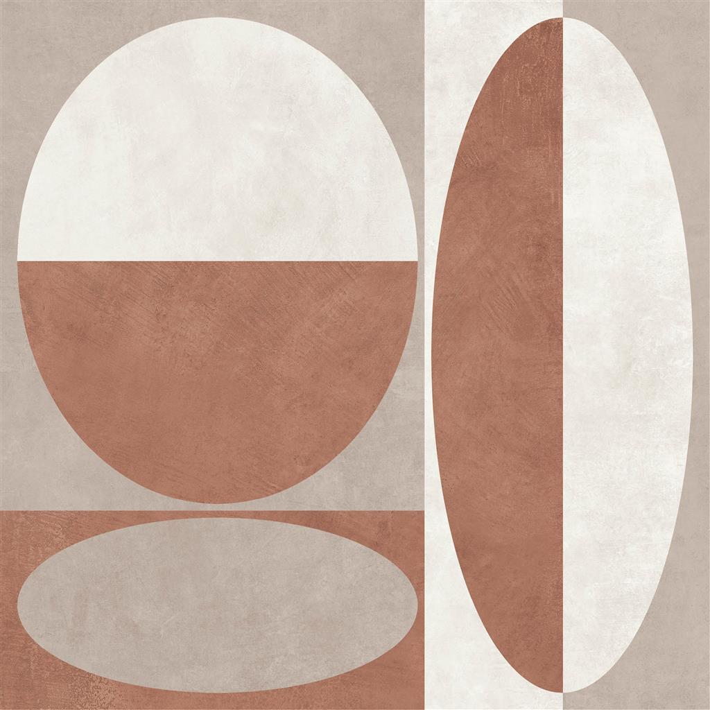 Unicom Starker Living Ellisse Terracotta decortegel mat (foto 2)