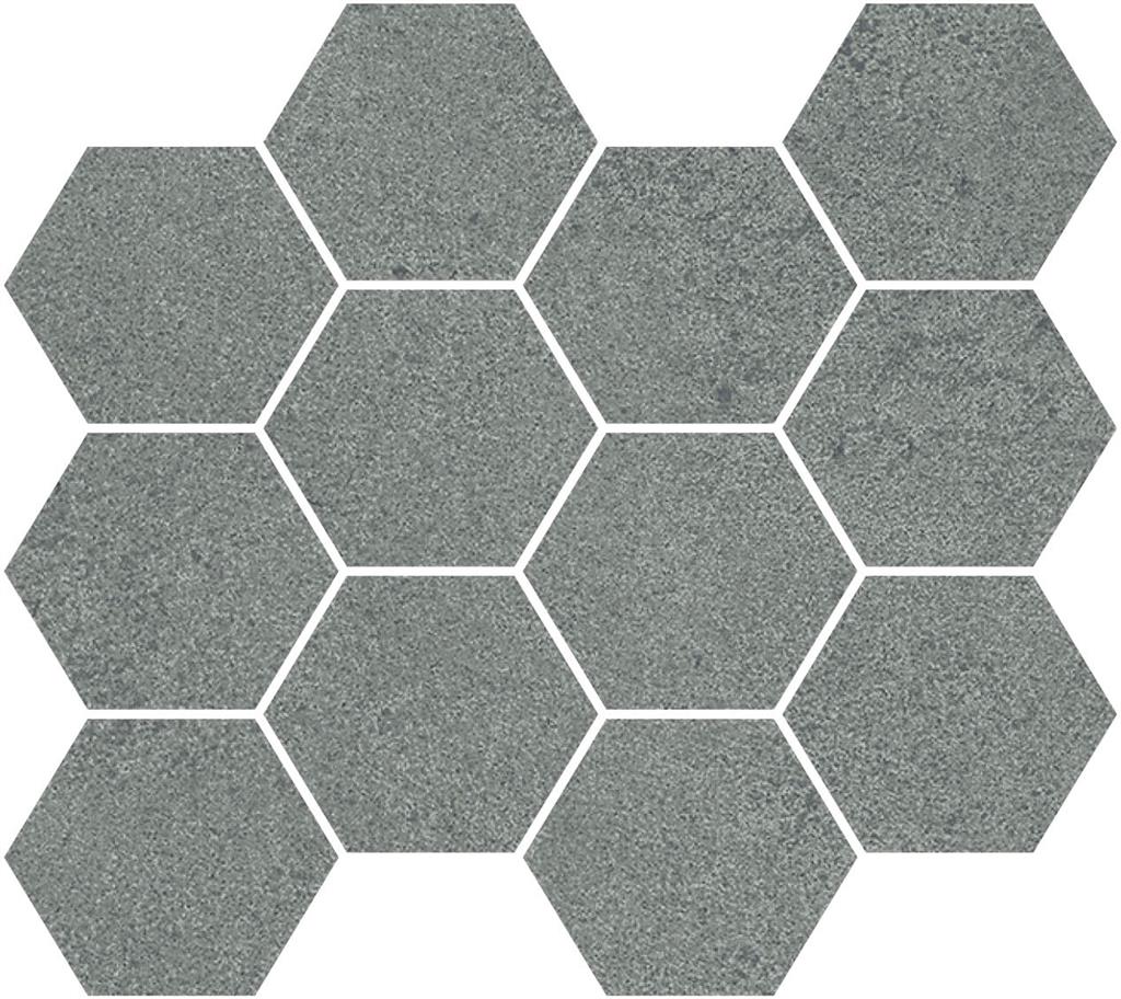 Unicom Starker Living Salvia Hexagon mozaïek mat - tegel in groen