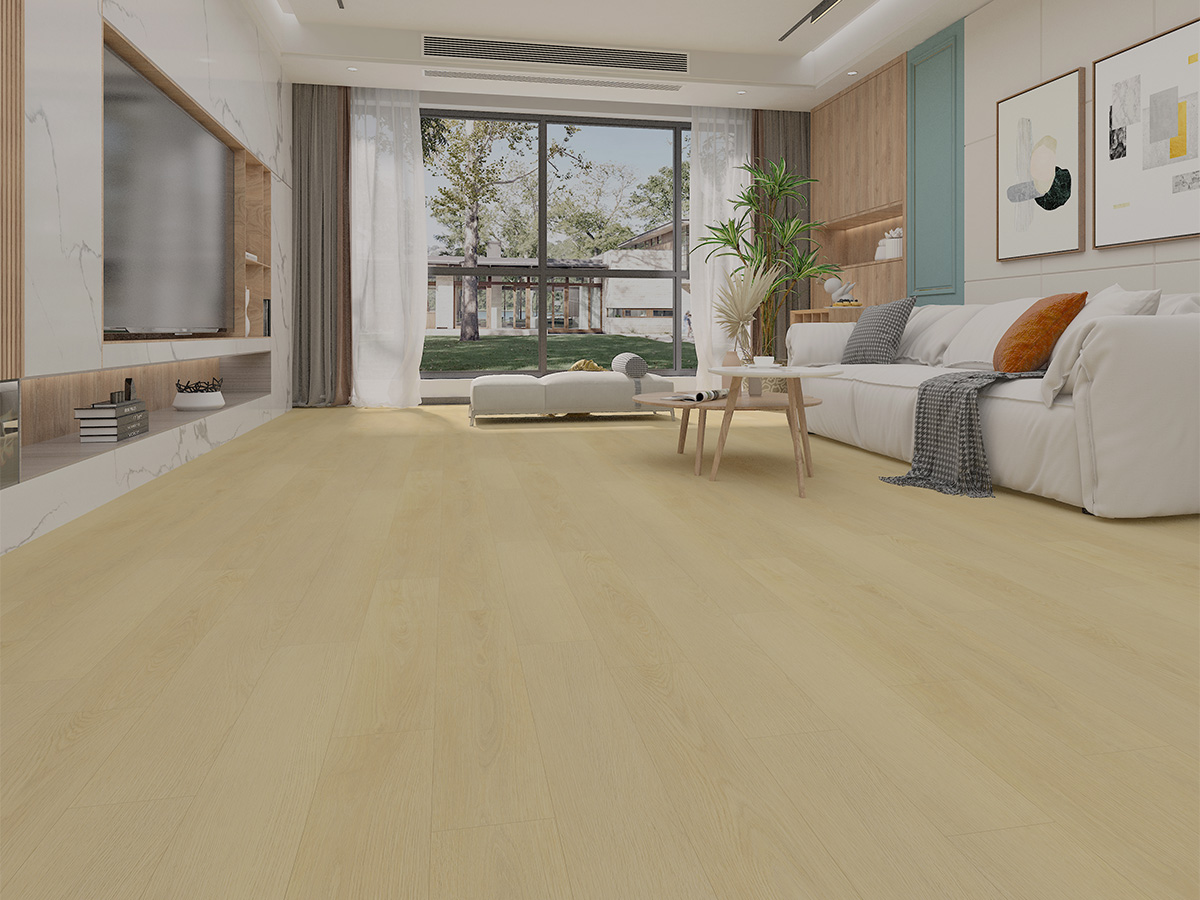 Warm Oak Plank Dry-Back - PVC vloer in bruin, rechte planken (foto 2)