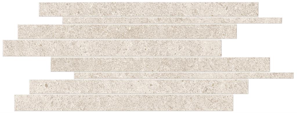 White Matt 30x60 Mosaic Brick - tegel in wit, mozaïek