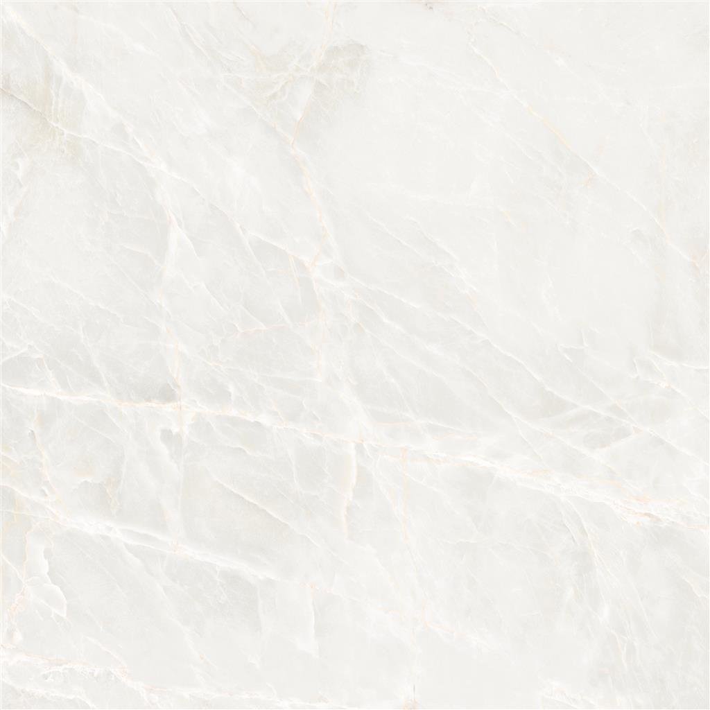 White Polished EOS 644 - tegel in wit