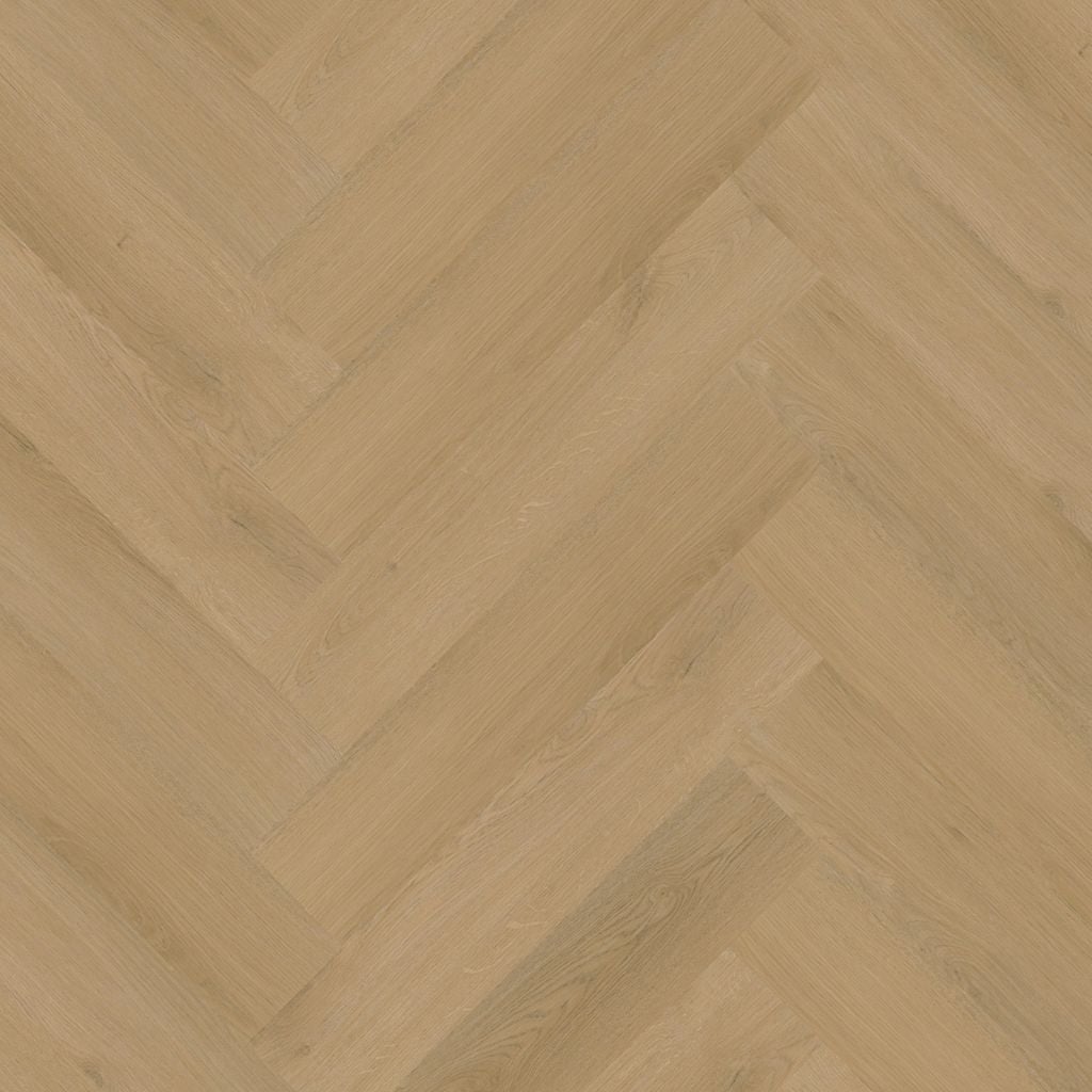 YUP Merton herringbone dryback light oak - PVC vloer in naturel eiken, visgraat