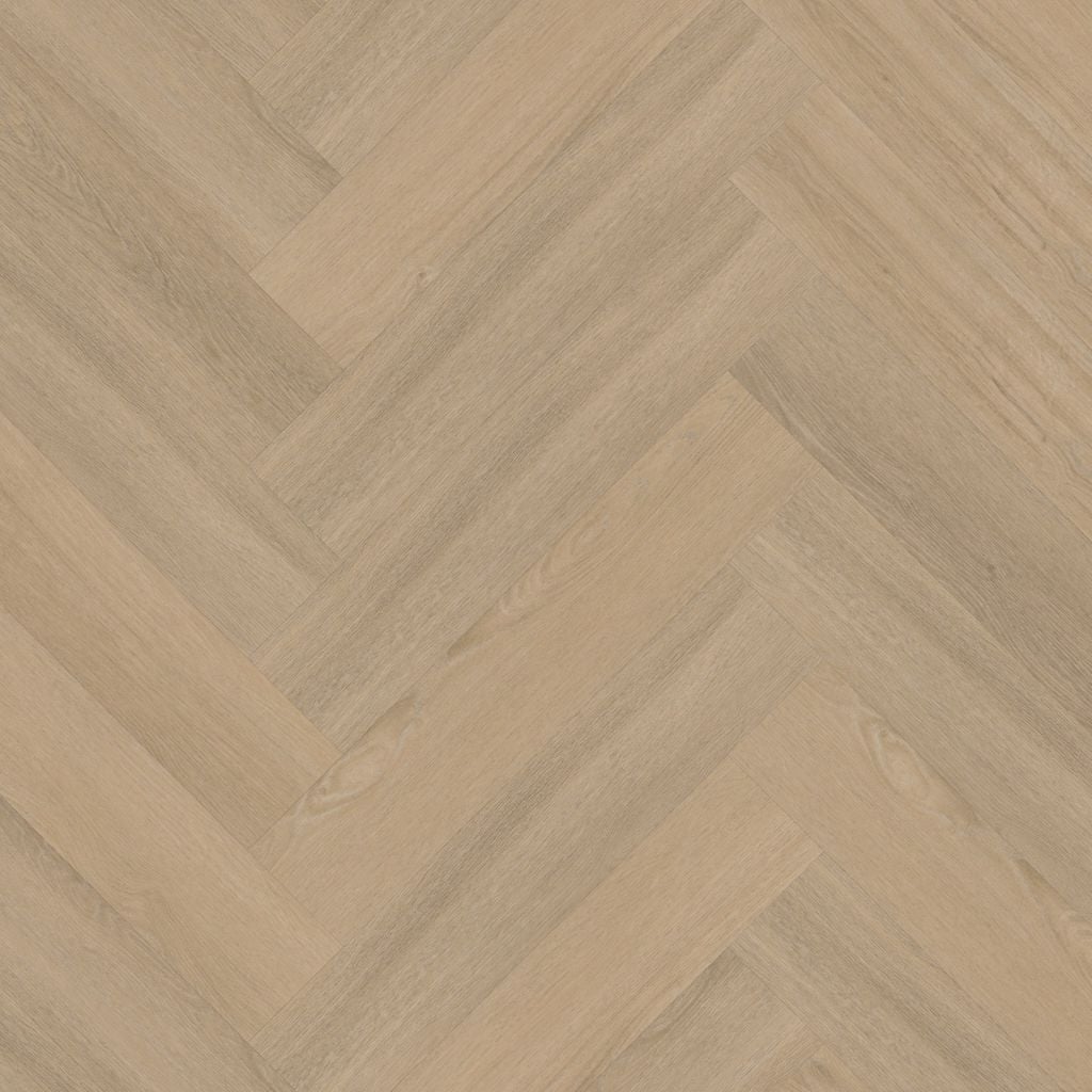 YUP Sutton herringbone click SRC warm beige - PVC vloer, visgraat