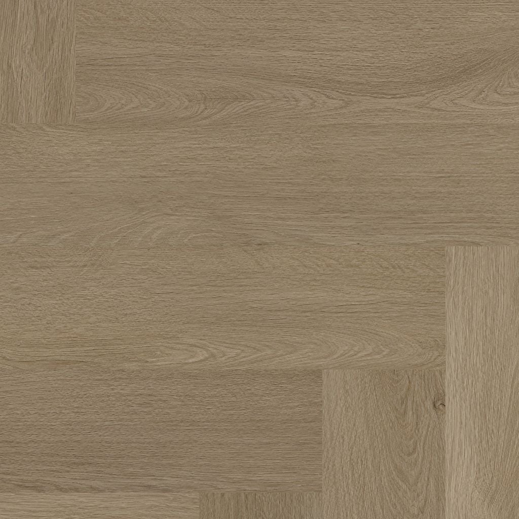 YUP XL Mayfair herringbone click SRC smoky - PVC vloer in bruin, visgraat