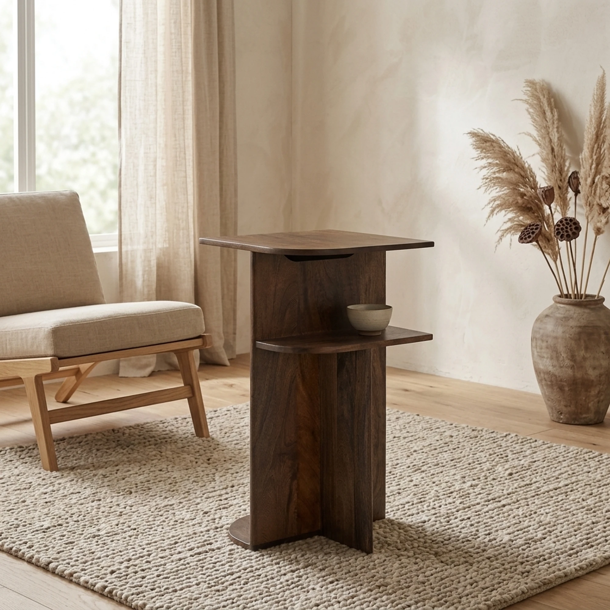 Banktafel Jade Bruin - Benoa