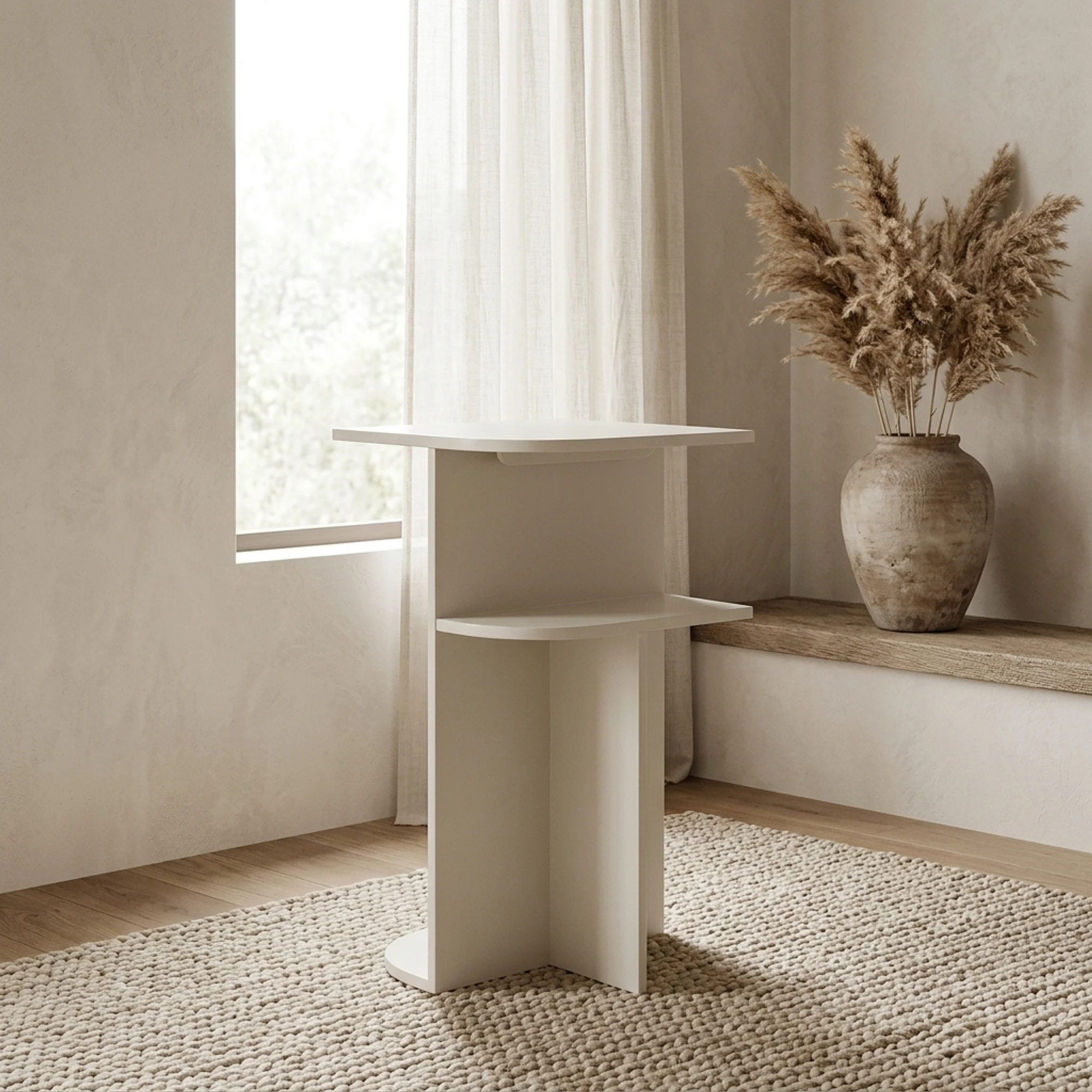 Banktafel Jade Off White - Benoa