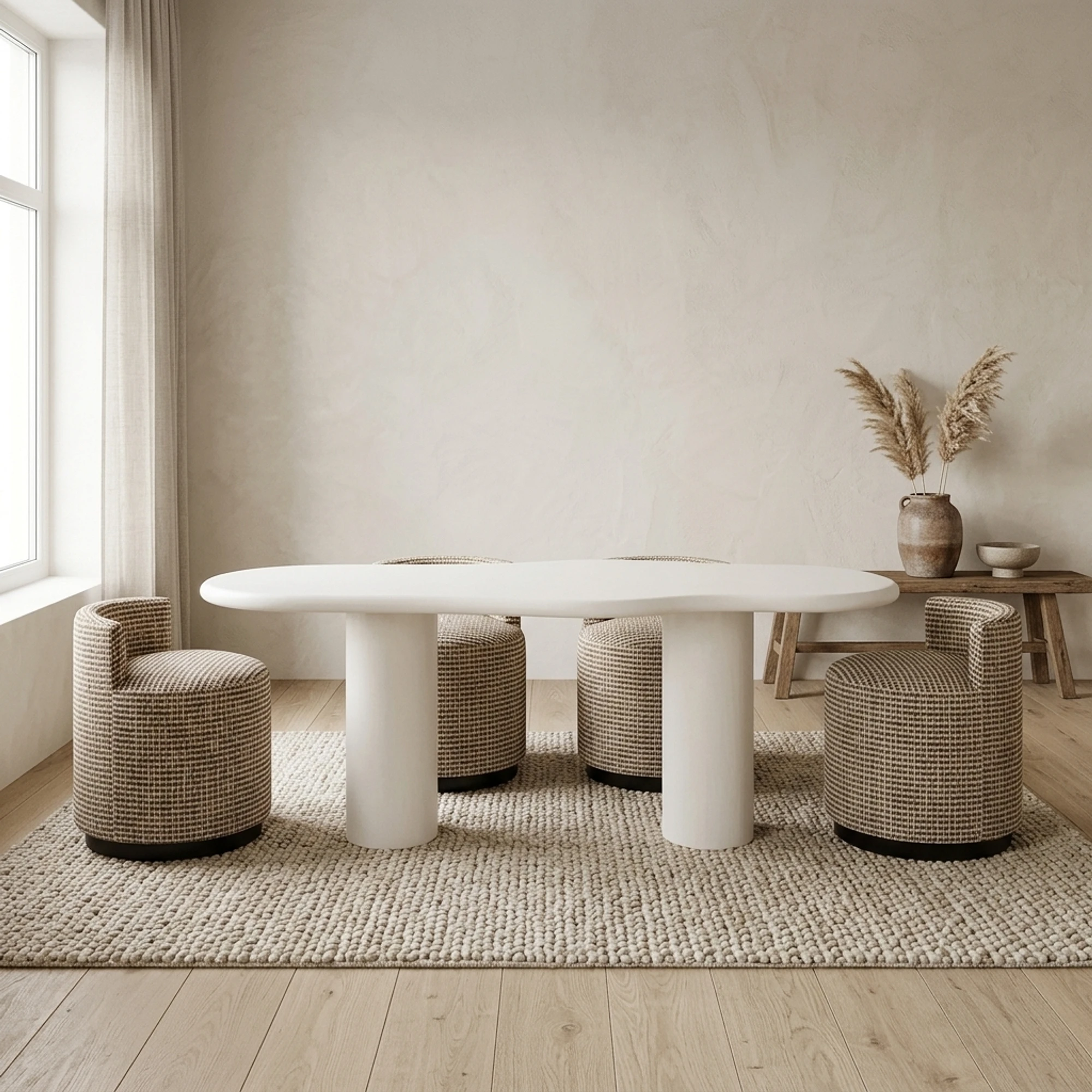 Eettafel Bloomstone white 260 - Richmond Interiors Black Friday Deal