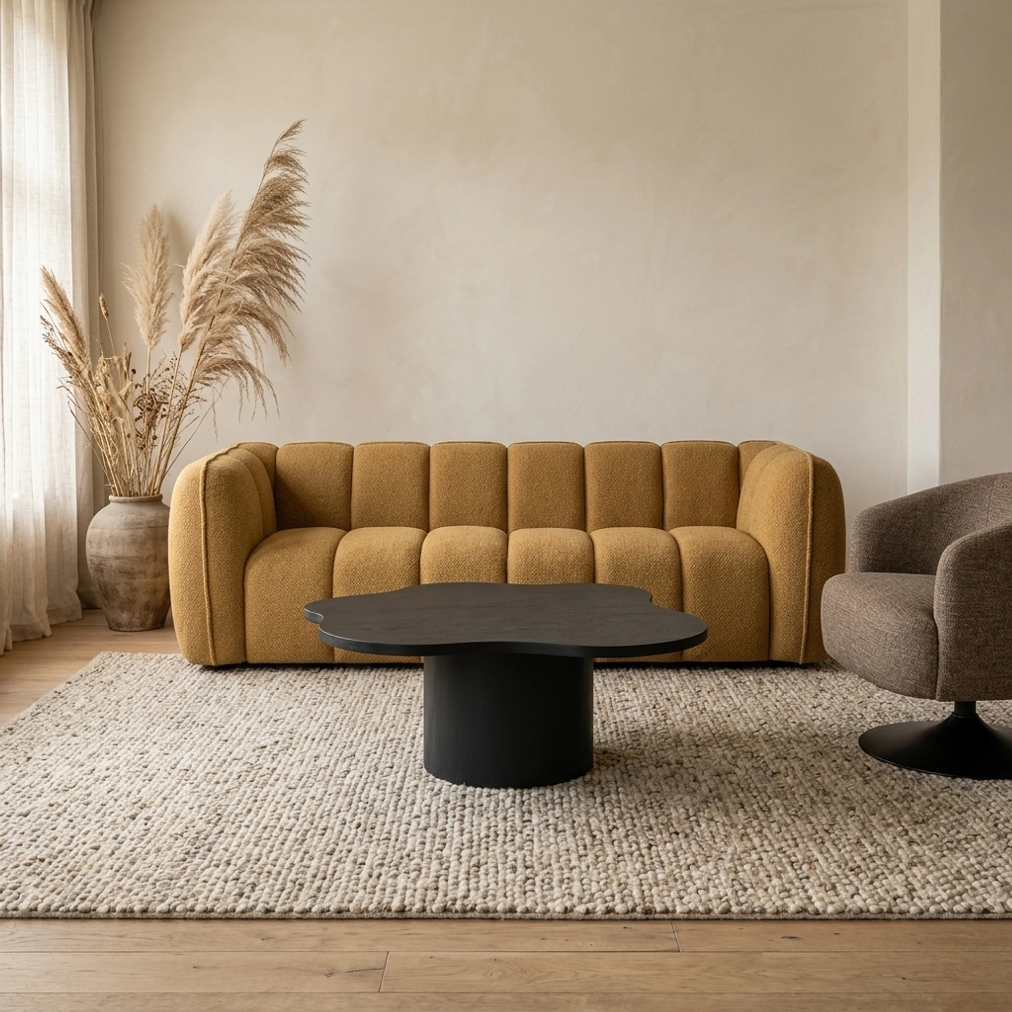 Fiore salontafel 98, Black - My Sons