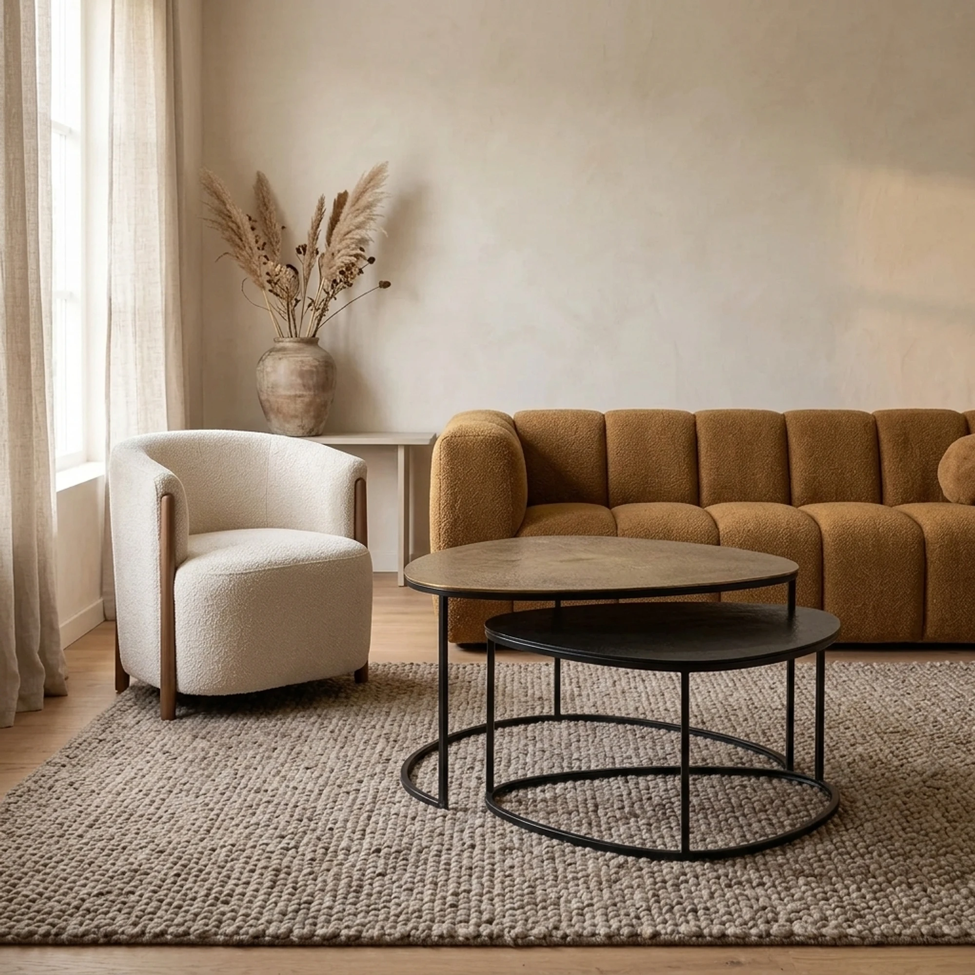 Salontafel Jarrel | 90 cm | Set van 2