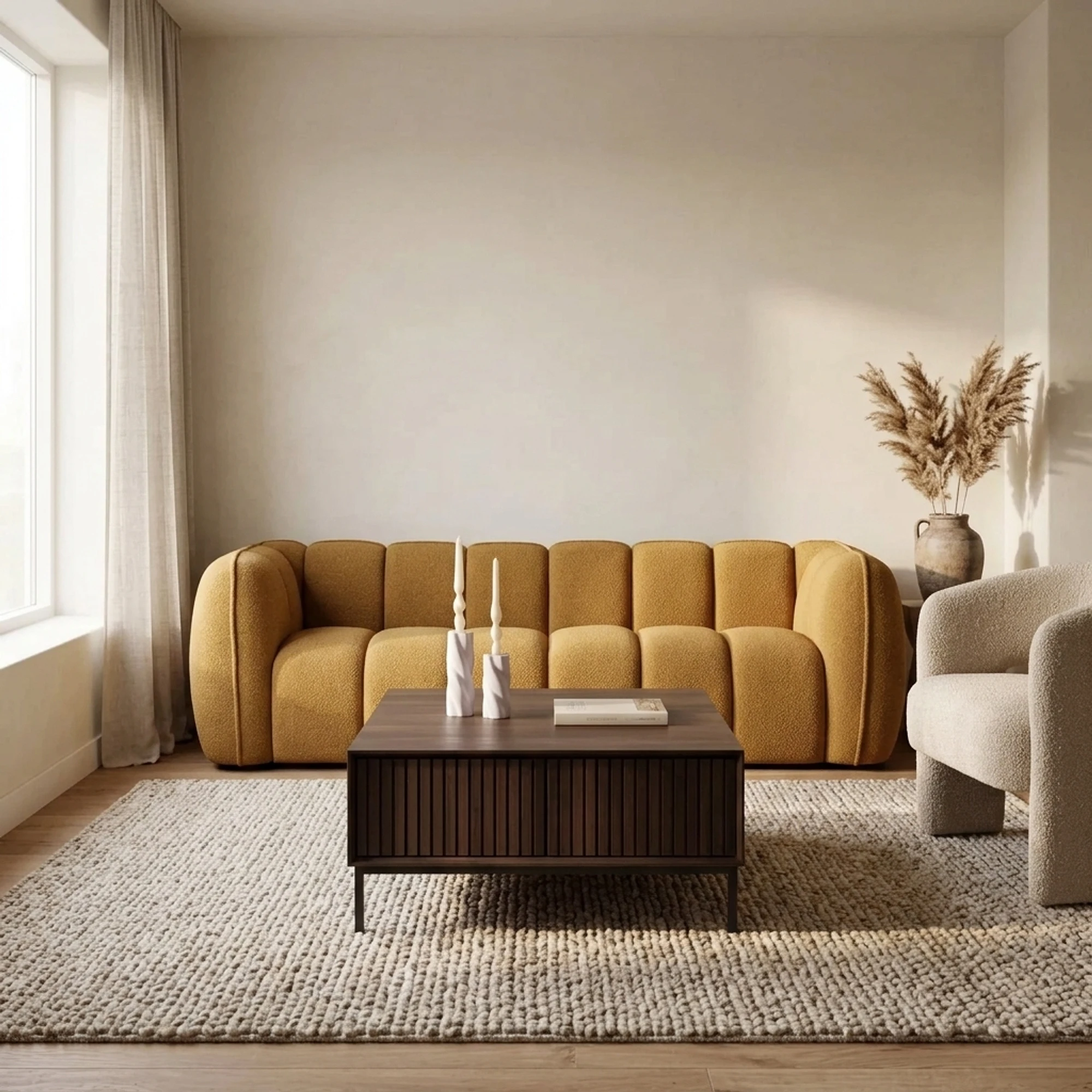 Couchtisch Madison Braun | 80 cm | Quadratisch