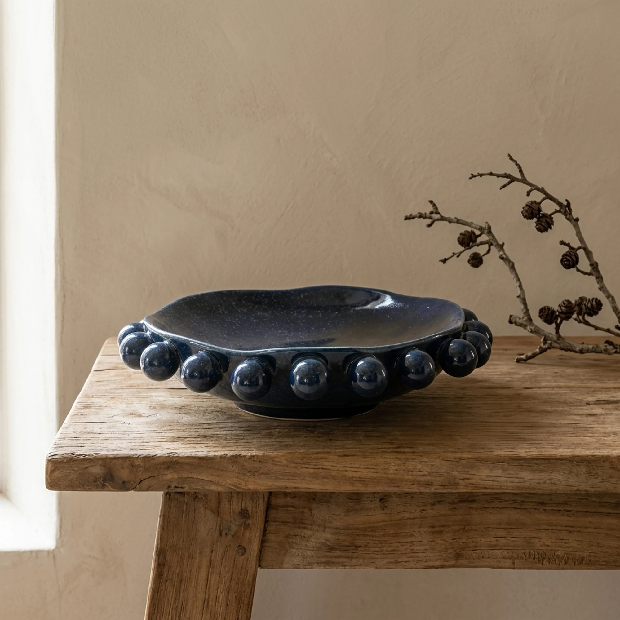Schaal Viro Blauw - By-Boo