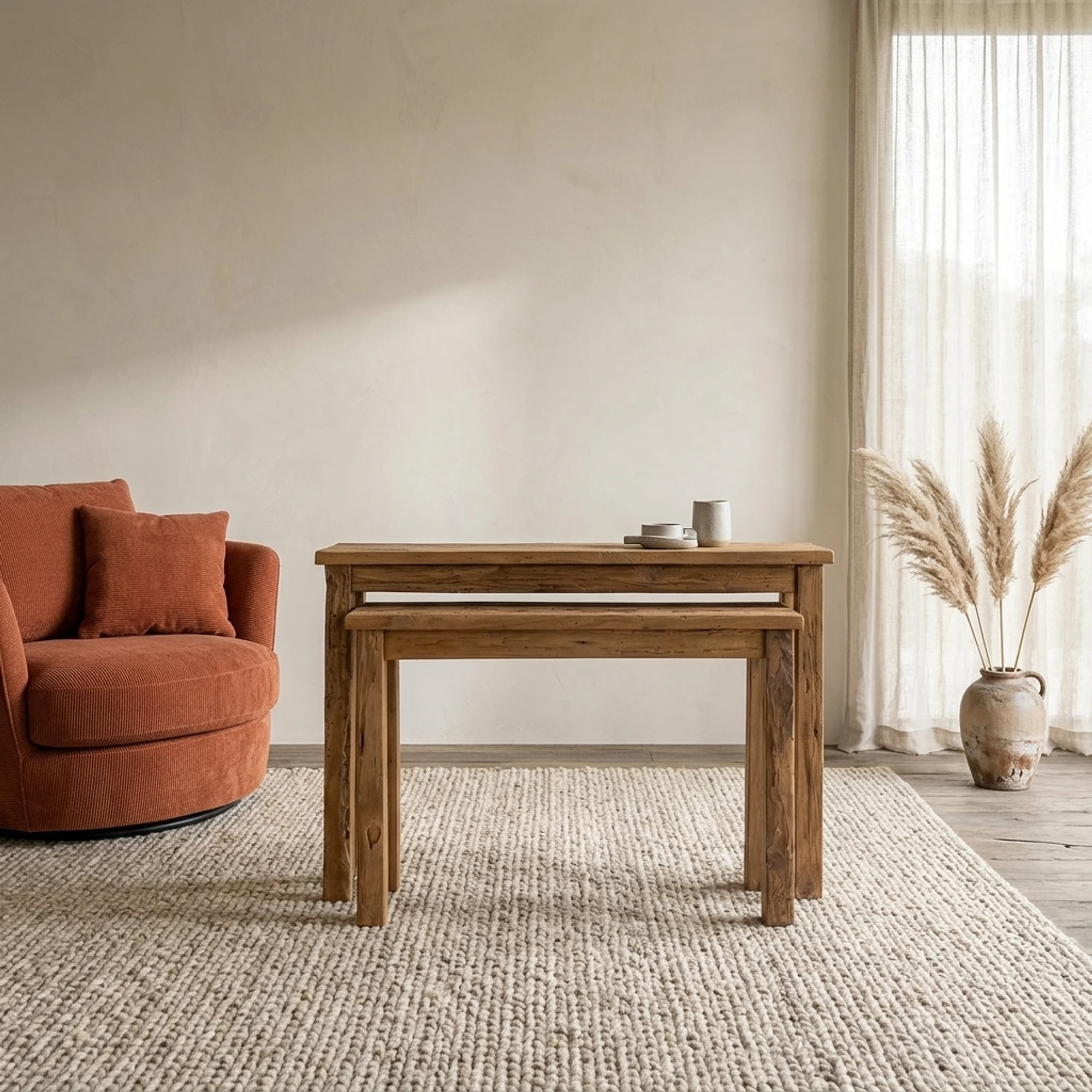 Sidetable Bridge Set van 2 - Benoa