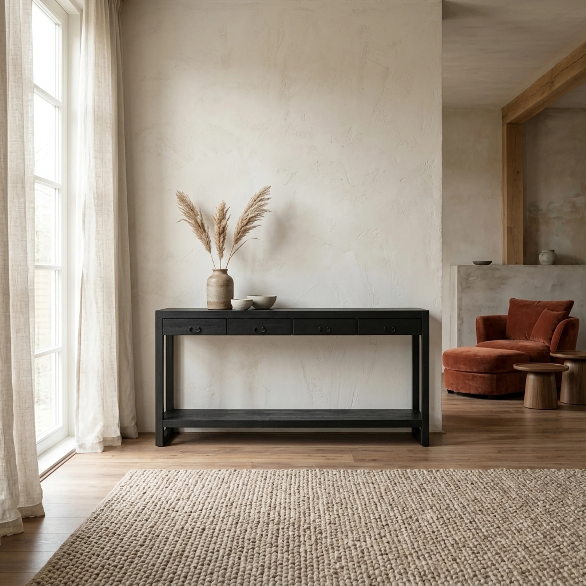 Beistelltisch Britt Black 180