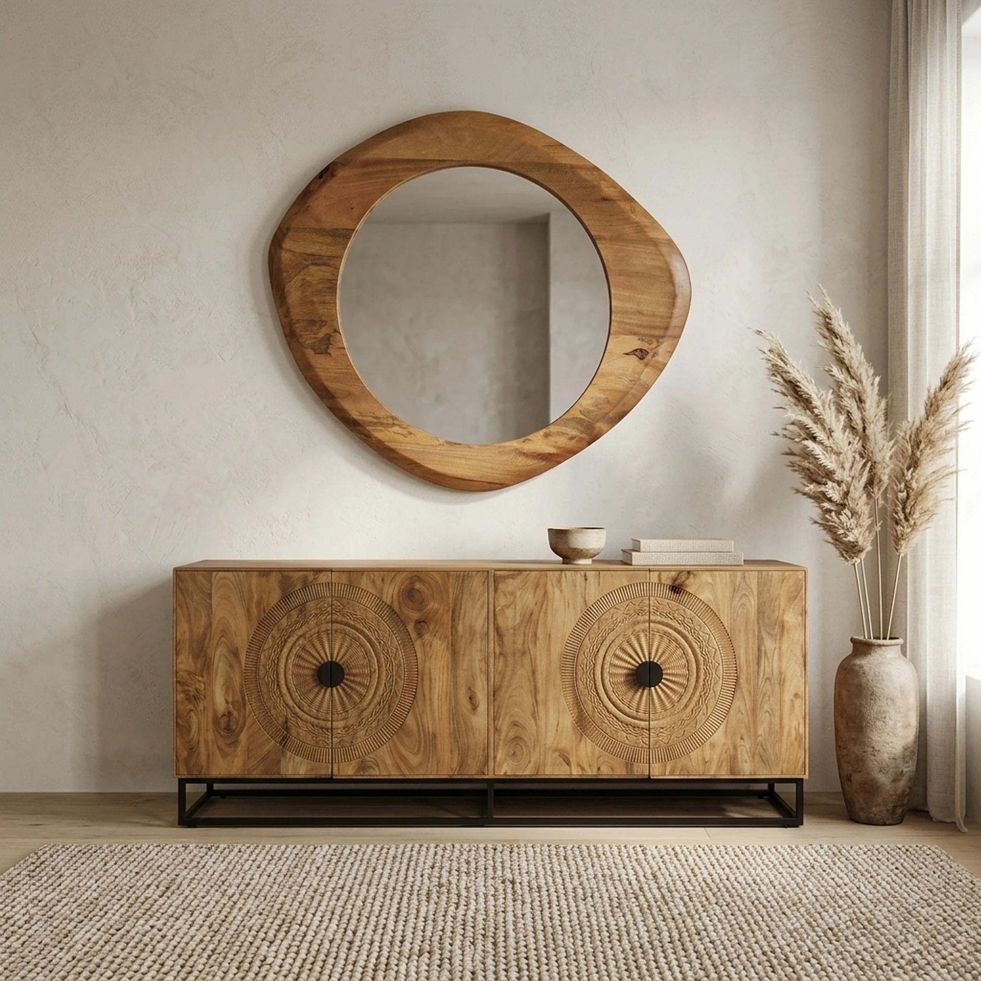 Spiegel 70, geometrisch, Ginger - My Sons