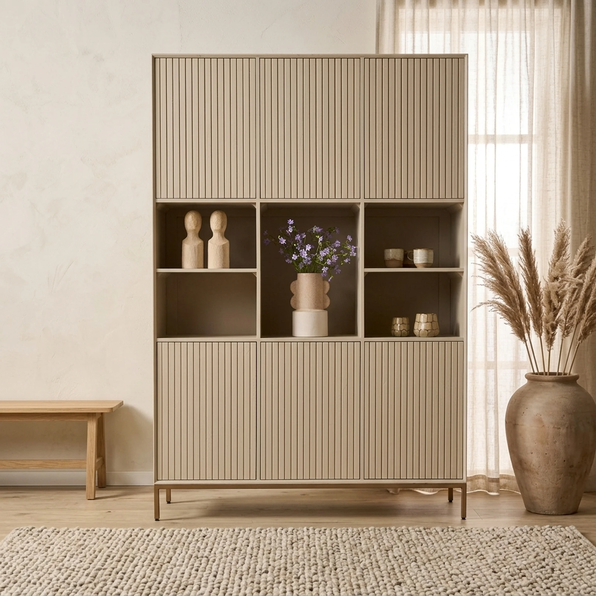 Garderobe Madison XL Sand | 135 cm