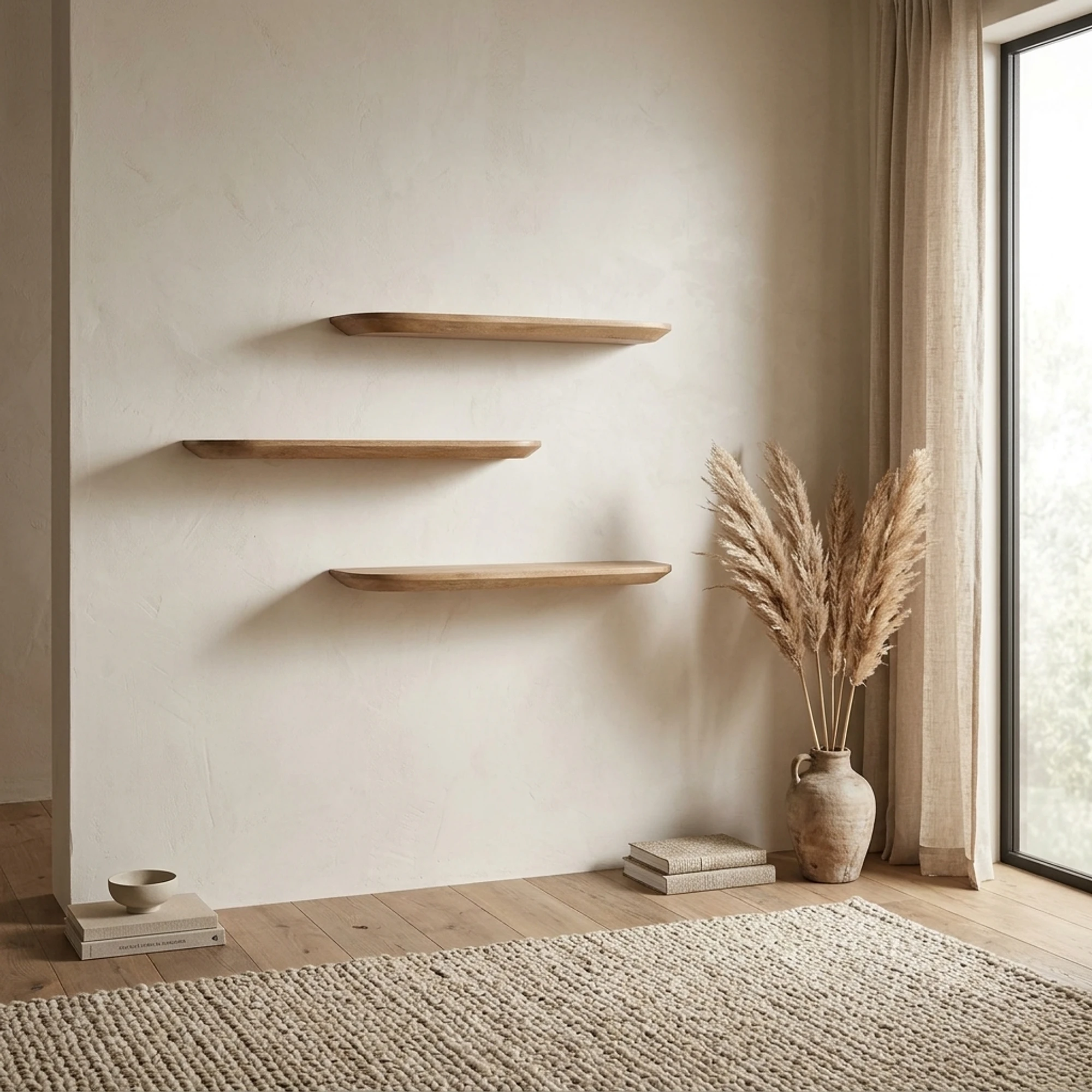 Wandregal Gusta Hellmango | 60 cm | 3er-Set