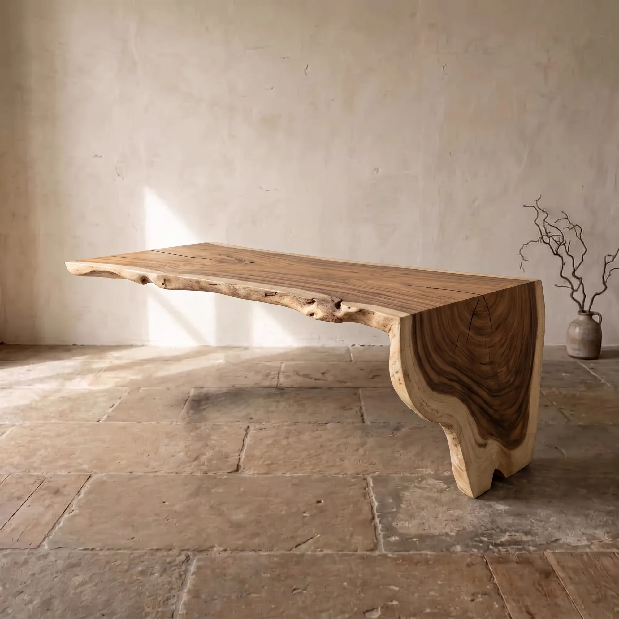Waterval boomstamtafel suarhout | 260 cm