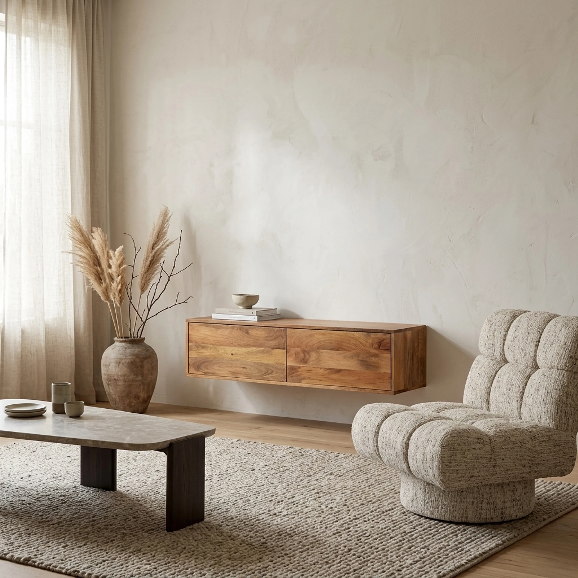 TV-Hängeschrank Vision Natural | 120 cm