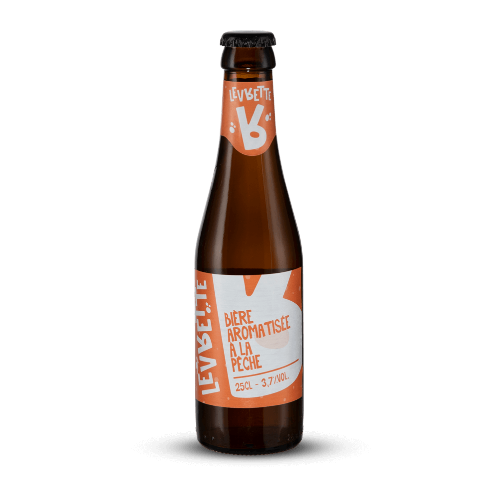 Levrette aromatisée pêche 25 cl