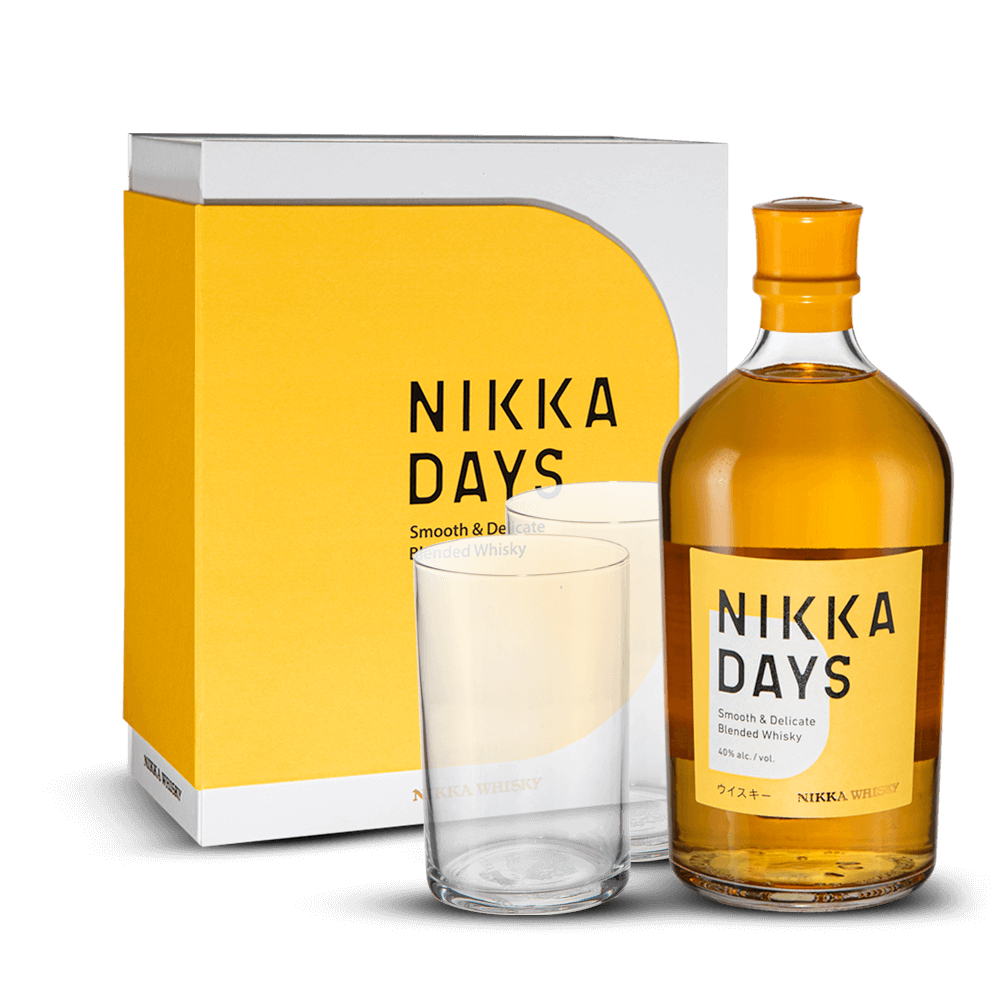 Coffret Nikka Days 40% + 2 Verres