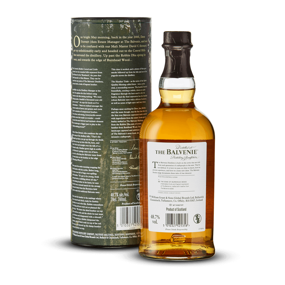 The Balvenie 19 Ans The Edge Of Burnhead Wood 48,70% | V and B