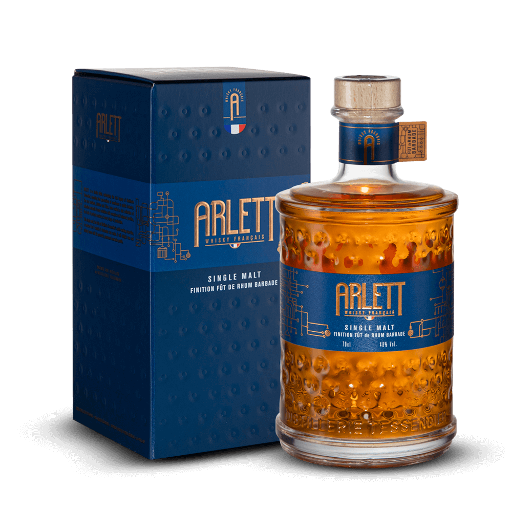 Arlett Single Malt Fut Rhum Barbade 48%