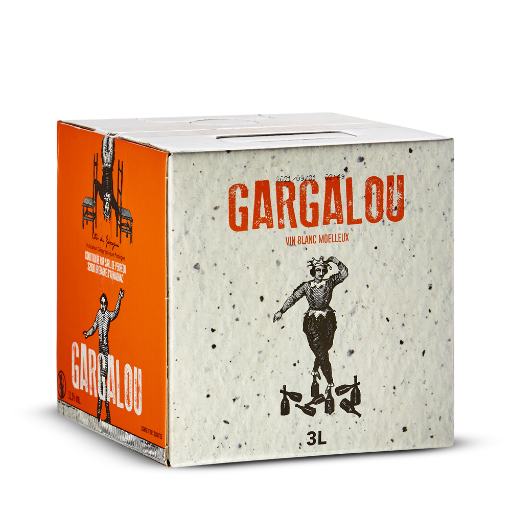 Gargalou Blanc Moelleux Bib 3 l