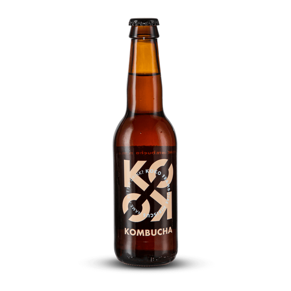 Koko Kombucha Framboise Hibiscus 33 cl