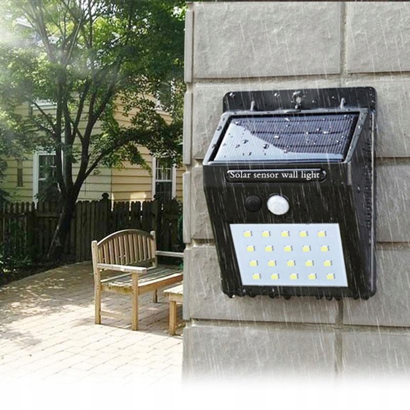 Lampada Solare LED da Parete