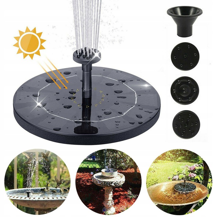 Mini Fontana Solare da Giardino