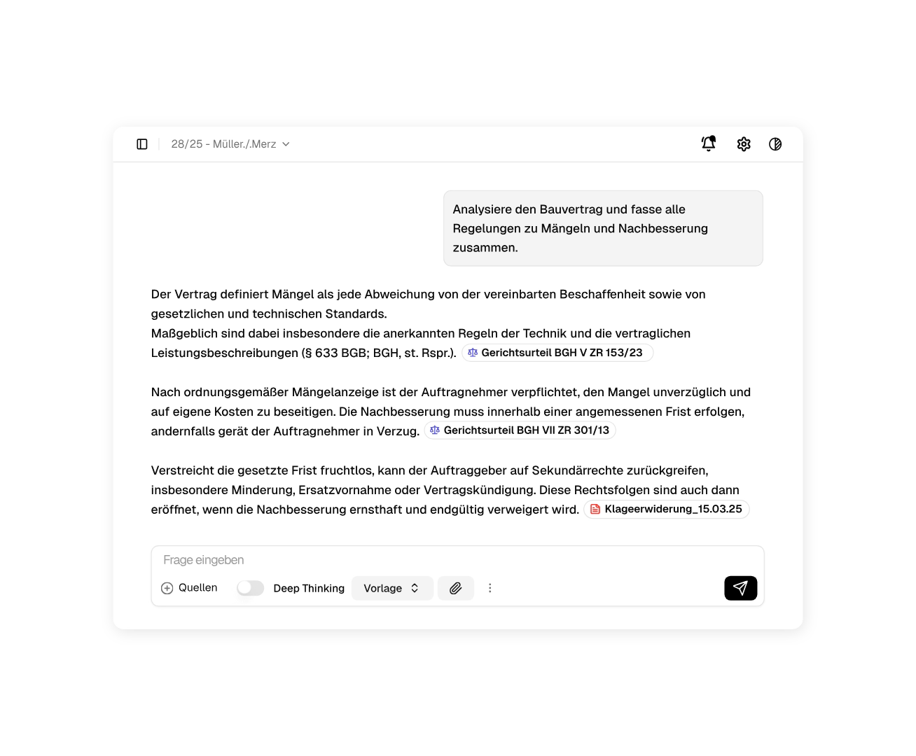 Silvernova AI – Recherche mit Quellenangaben zu Gerichtsurteilen