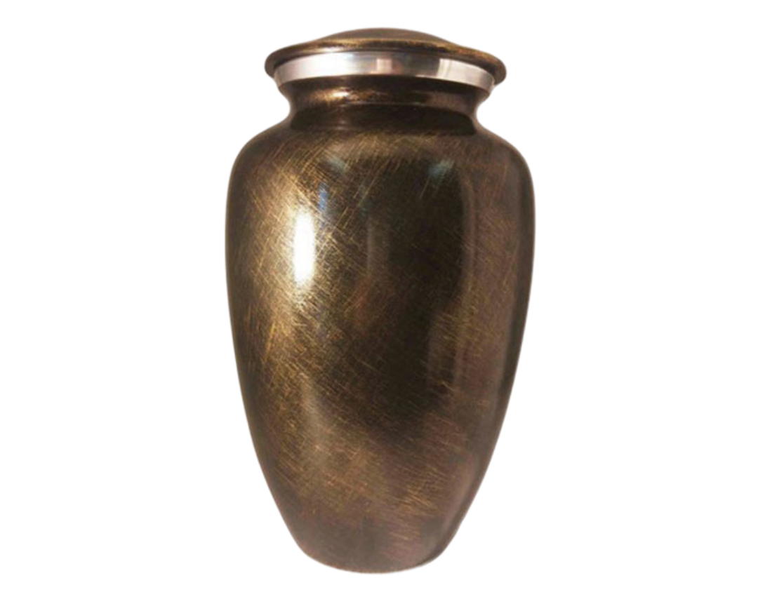 Classic Olive Metal Urn MU208